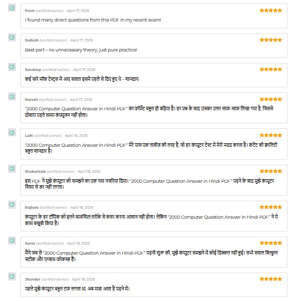 Computer Questions and Answers For Competitive Exams {PDF Download} Computer Questions and Answers For Competitive Exams {PDF Download} - Image 4