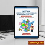 Exam PYQs Hub haryana-current-affairss-for-competitive-exams-in-english-cover