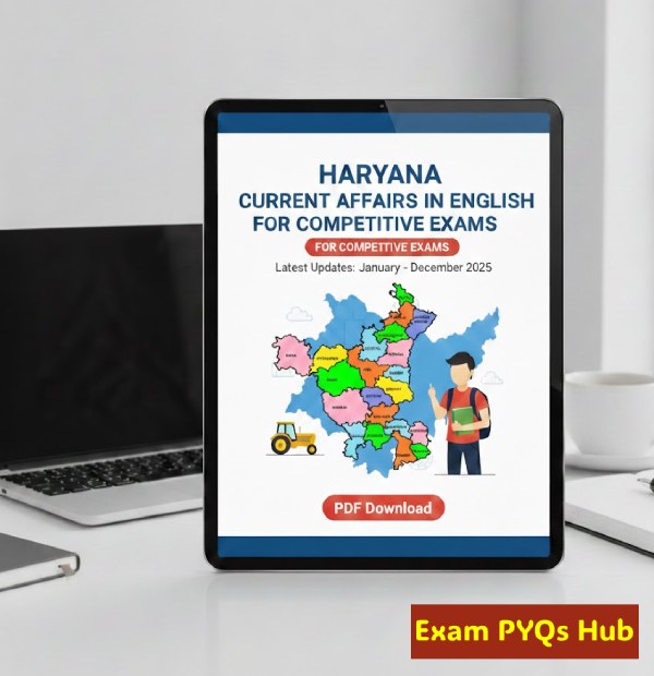 January to December 2025 Haryana Current Affairs PDF – Complete Year Notes for Exams haryana-current-affairss-for-competitive-exams-in-english-cover